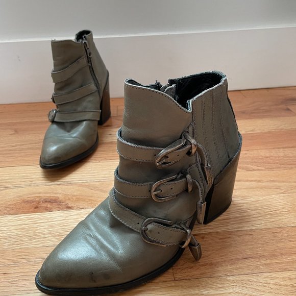 Baske California Gray Booties - Picture 5 of 6